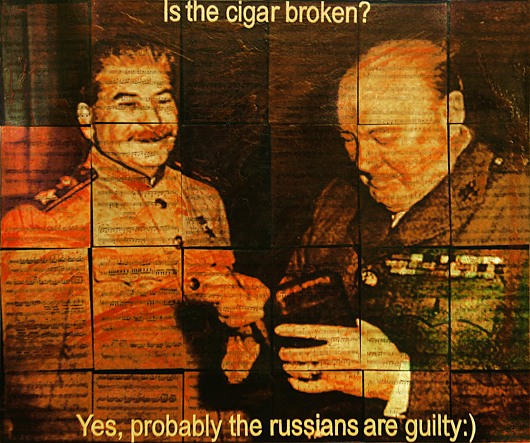 CHURCHILL'S CIGAR_author Boris Lavrentiev